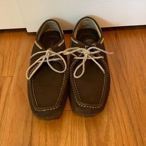 Sperry brown leather women’s shoes size 9.